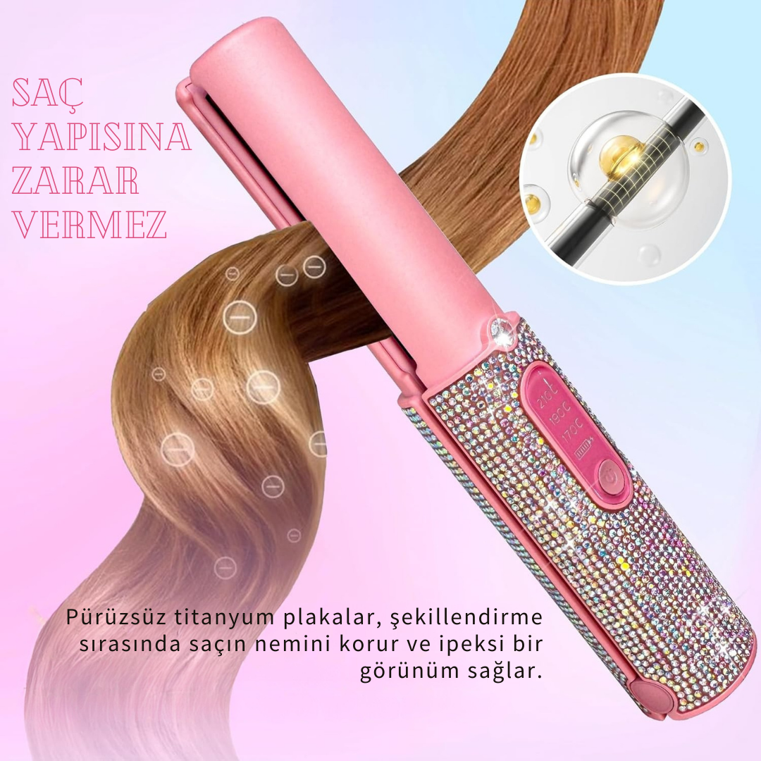 CHICONOM Kablosuz Saç Düzleştirici & Bukle Yapıcı