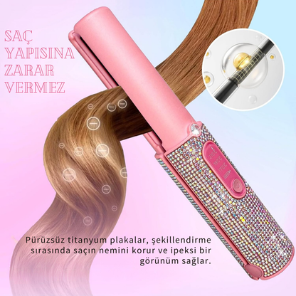CHICONOM Kablosuz Saç Düzleştirici & Bukle Yapıcı