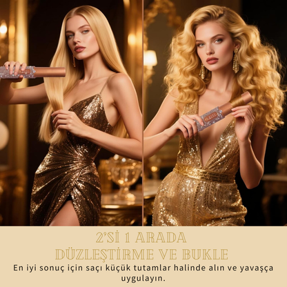 CHICONOM Kablosuz Saç Düzleştirici & Bukle Yapıcı