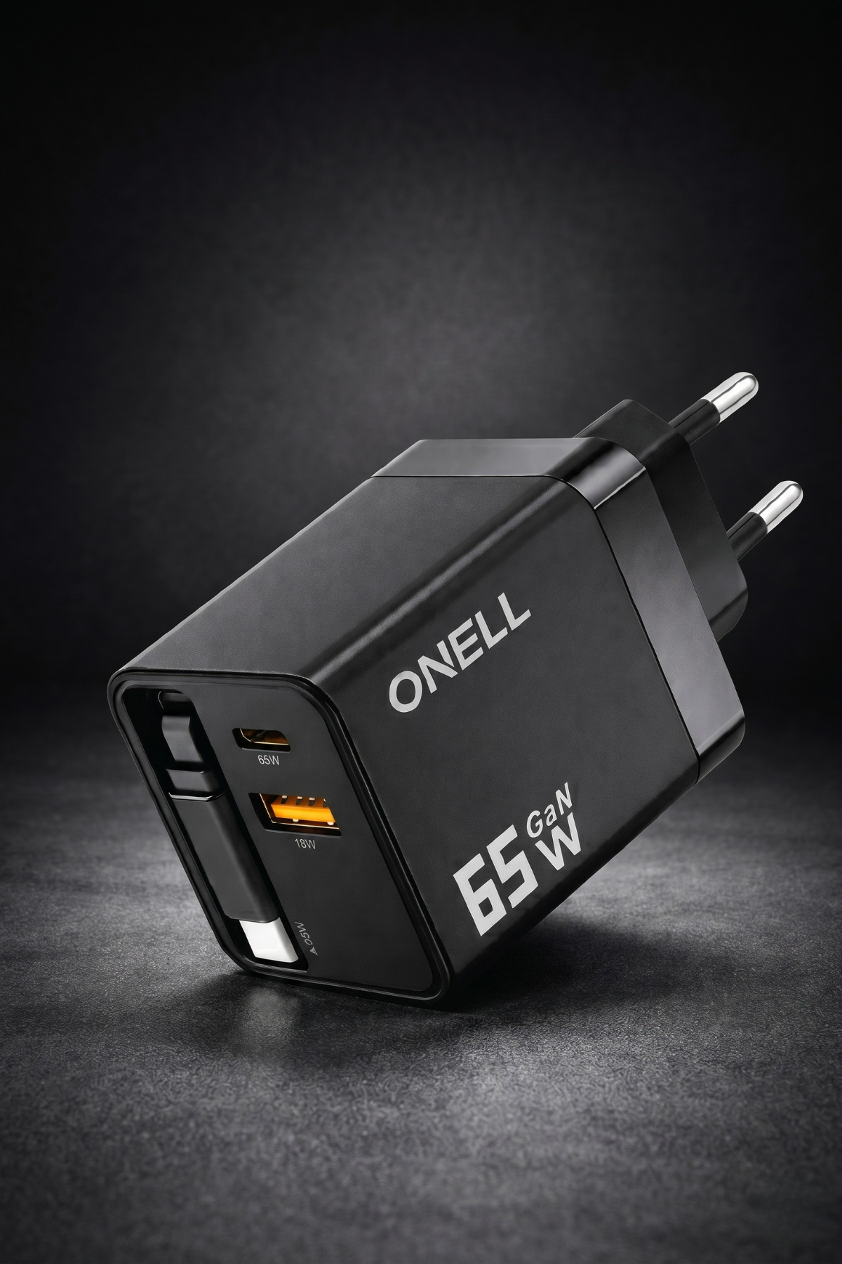 CHICONOM ONELL 65W GaN Makaralı Şarj Aleti