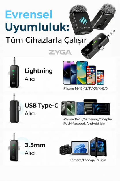 CHICONOM Onell Vox Pro Yaka Mikrofonu
