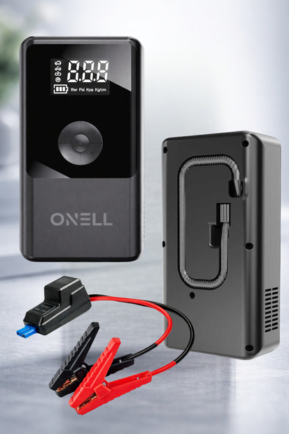 CHICONOM Onell Power Air Akü Takviye + Lastik Şişirme Kompresör + Powerbank + LED Işık