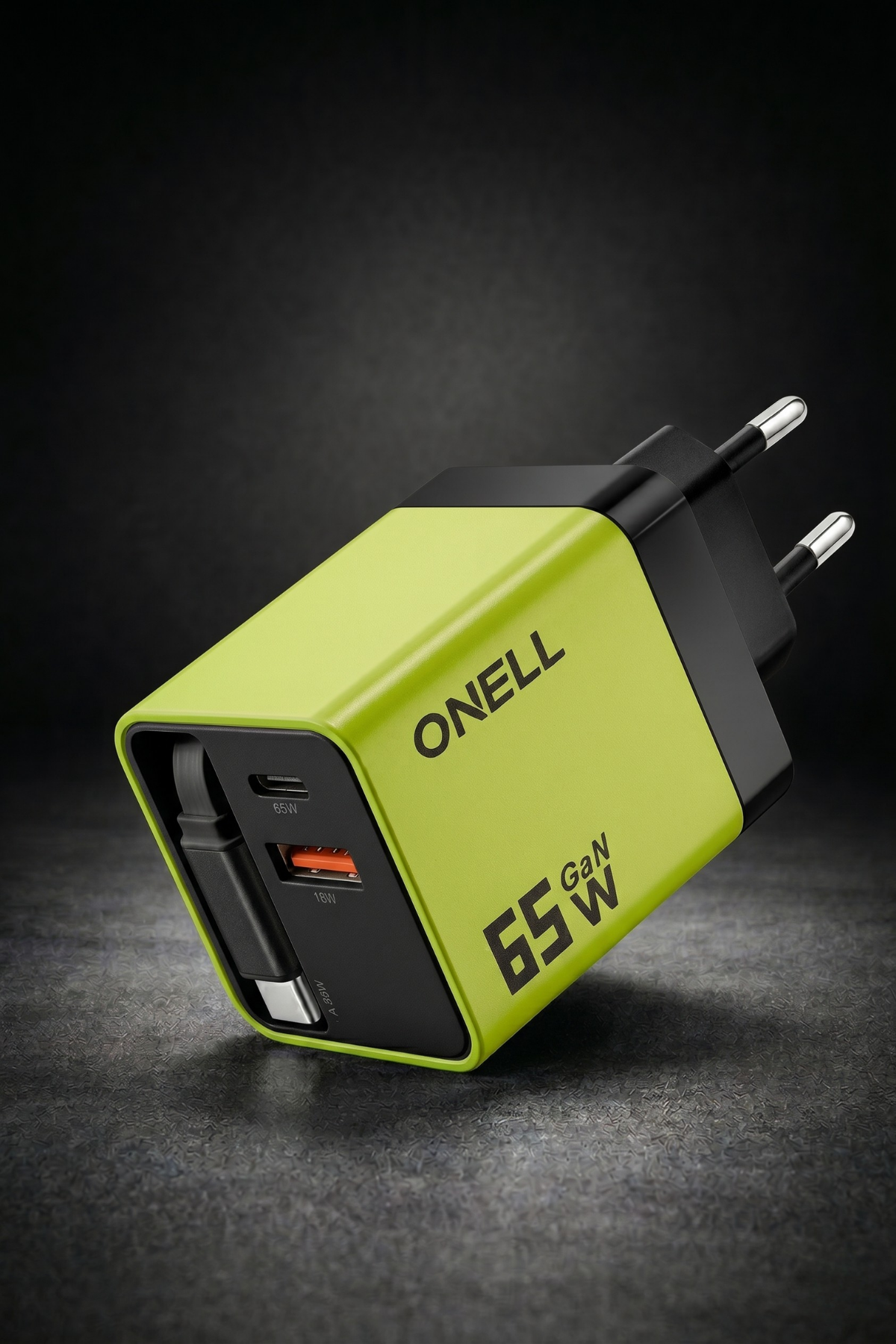 CHICONOM ONELL 65W GaN Makaralı Şarj Aleti